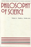 PHILOSOPHY OF SCIENCE杂志封面